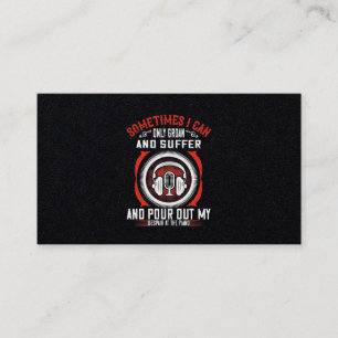 Tarjeta De Visita A Veces Solo Puedo Groan, Y Sufrir