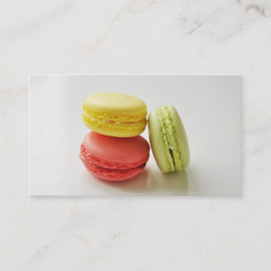 Tarjeta De Visita Abastecedor francés del chef de repostería de la