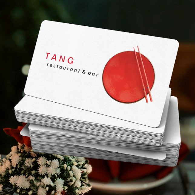 Tarjeta De Visita Abastecimiento asiático chino blanco rojo del (Subido por el creador)
