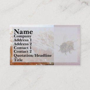 Tarjeta De Visita Abeja