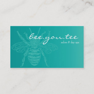 Tarjeta De Visita Abeja azul Bizcard