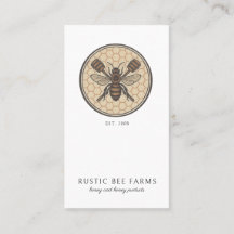 Abeja de Miel Rústica Apicultor Apiario