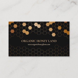 Tarjeta De Visita Abeja de panal Apicultor Apiarista