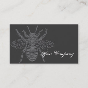 Tarjeta De Visita Abejas negras y rojas Bizcard