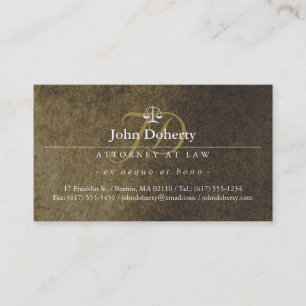 Tarjeta De Visita Abogado   Abogado