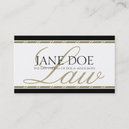 Tarjeta De Visita Abogado Abogado Abogado Asesor Jurídico Firma de O