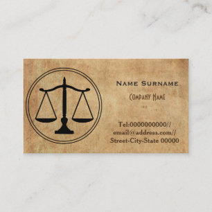 Tarjeta De Visita abogado, abogado, bufete de abogados
