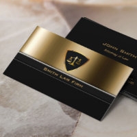 Abogado Abogado del Escudo Dorado de Lujo