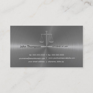 Tarjeta De Visita Abogado/abogado elegante/tarjeta de visita legal
