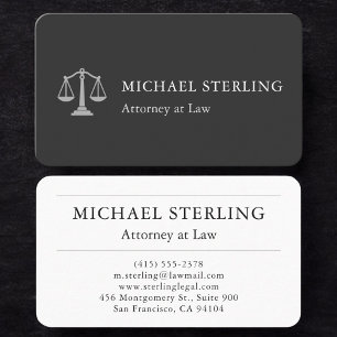 Tarjeta De Visita Abogado Asesor Legal