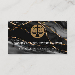 Tarjeta De Visita Abogado de Leyes y Lesión Personal