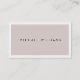 Tarjeta De Visita Abogado - Elegante para profesional simple