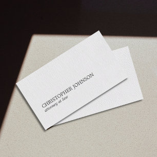 Tarjeta De Visita Abogado en derecho de textura limpia y elegante bl