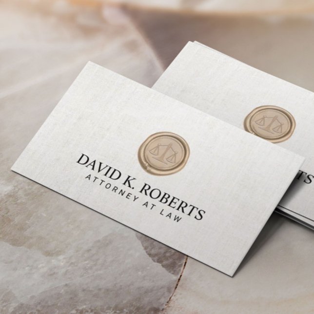 Tarjeta De Visita Abogado en el Notario de Derecho Elegante Público (Subido por el creador)