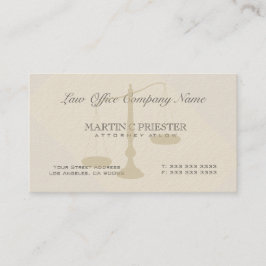 Tarjeta De Visita Abogado En La Oficina Jurídica Sencillas Bandas Be