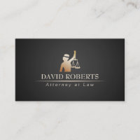 Abogado en señora Justice Logo Lawyer del oro de