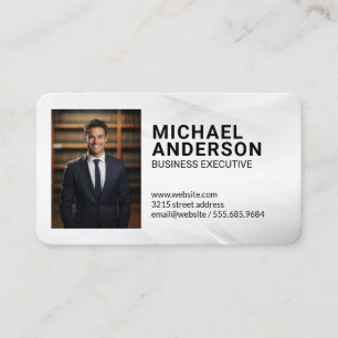 Tarjeta De Visita Abogado Hombre de negocios