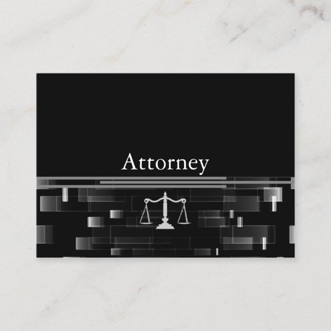 Tarjeta De Visita Abogado profesional (Anverso)