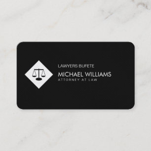TARJETA DE VISITA ABOGADO PROFESIONAL ELEGANTE METAL DORADO