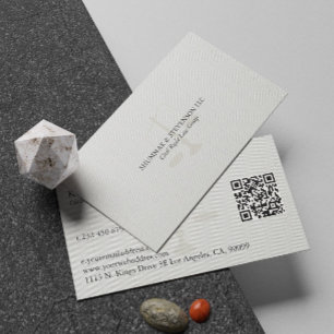 Tarjeta De Visita Abogado-Simple Rayas Verdes Claras