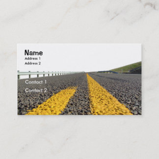 Tarjeta De Visita Abra el camino