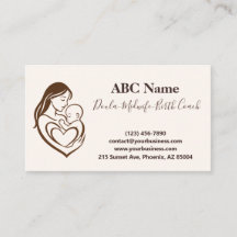 Abrazo de madre Doula y comadrona