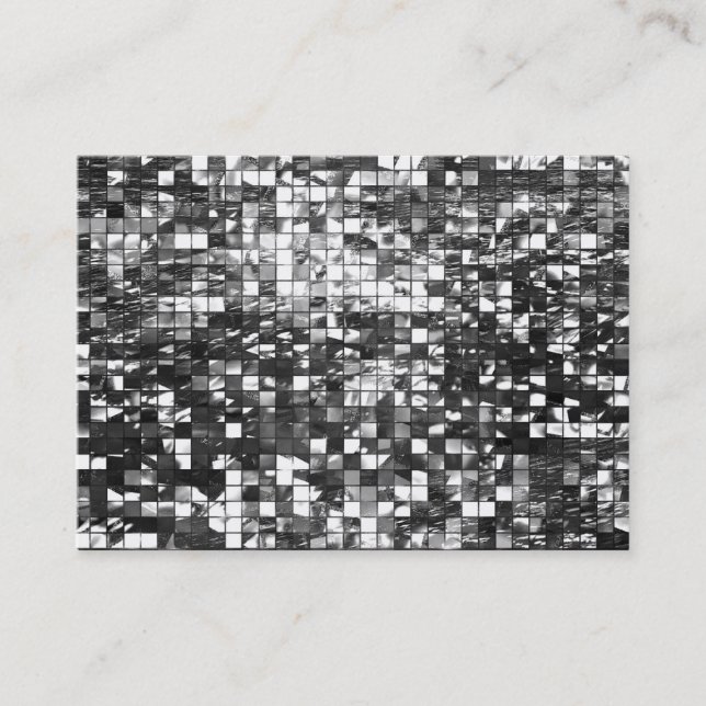 Tarjeta De Visita Abstract Mosaic (Anverso)