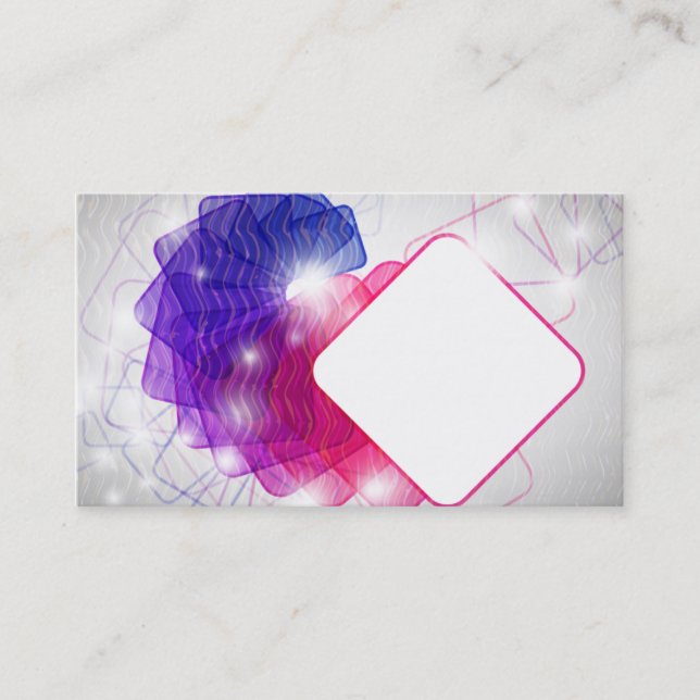 tarjeta de visita abstracta (Anverso)