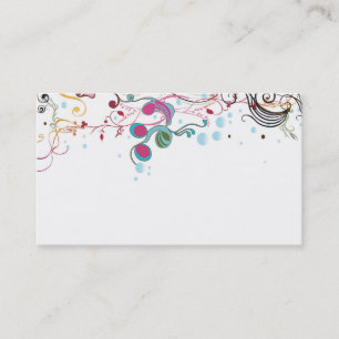 Tarjeta de visita abstracta