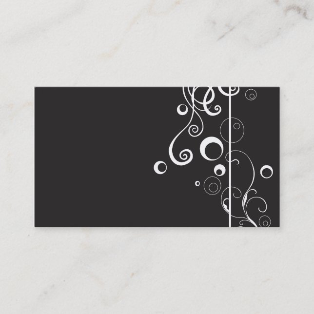Tarjeta de visita abstracta (Anverso)