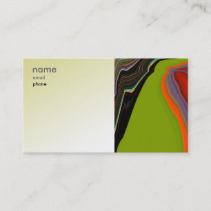 Tarjeta de visita abstracta de las ilustraciones