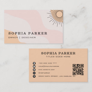 Tarjeta De Visita Abstracto colorido