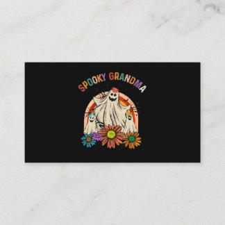 Tarjeta De Visita Abuela retro vintage espeluznante guisante bebé Gr