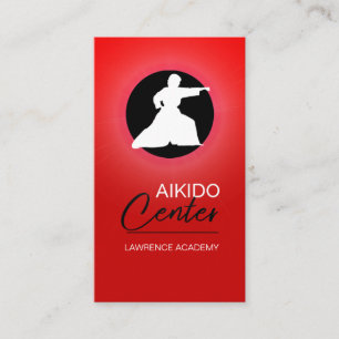 Tarjeta De Visita Academia del Centro Aikido