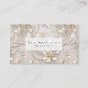 Tarjeta De Visita Acanthus elegante