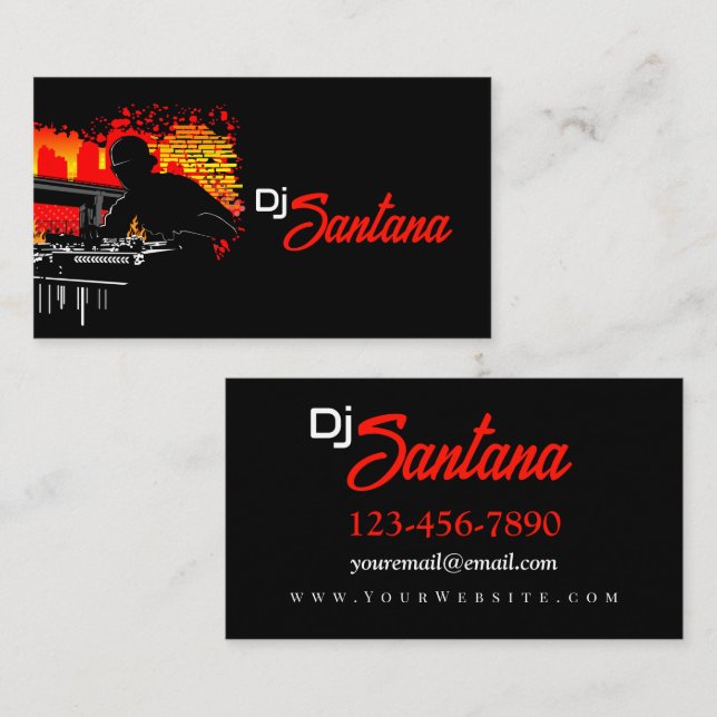 Tarjeta De Visita Aciertos de scratching (Anverso / Reverso)