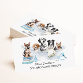 Tarjeta De Visita Acoplamiento de perros y salón de mascotas