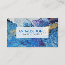 Acrílico para el Blues abstracto y el oro