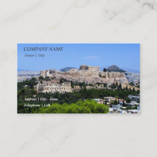 Tarjeta De Visita Acrópolis - Atenas