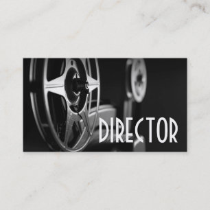Tarjeta De Visita Acto del productor de películas de director