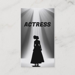 Tarjeta De Visita Actor de etapa
