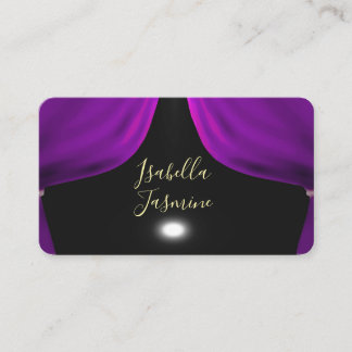Tarjeta De Visita Actress actor influencer psychic  business card