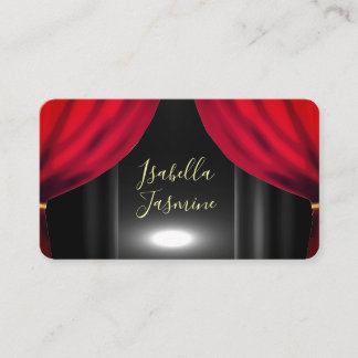 Tarjeta De Visita Actress actor influencer psychic  business card