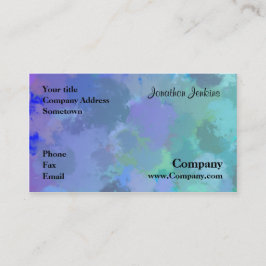 Tarjeta De Visita Acuarela