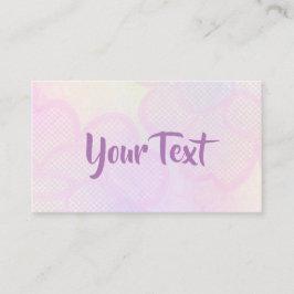 Tarjeta de visita - acuarela