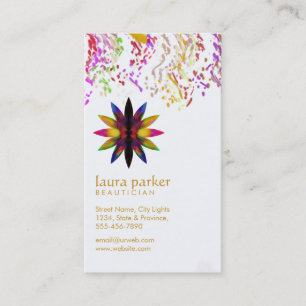 Tarjeta De Visita Acuarela Lotus Flor Yoga Meditación Spa de Salud