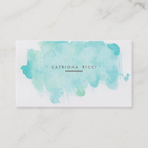 Tarjeta De Visita ★ Acuarela único