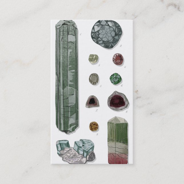 Tarjeta de visita adaptable para los joyeros (Anverso)