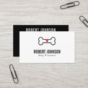 Tarjeta De Visita Adiestramiento de Perros