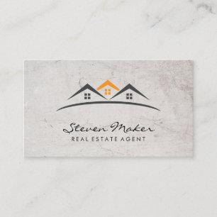 Tarjeta De Visita Administración de propiedades   Agente Realtor